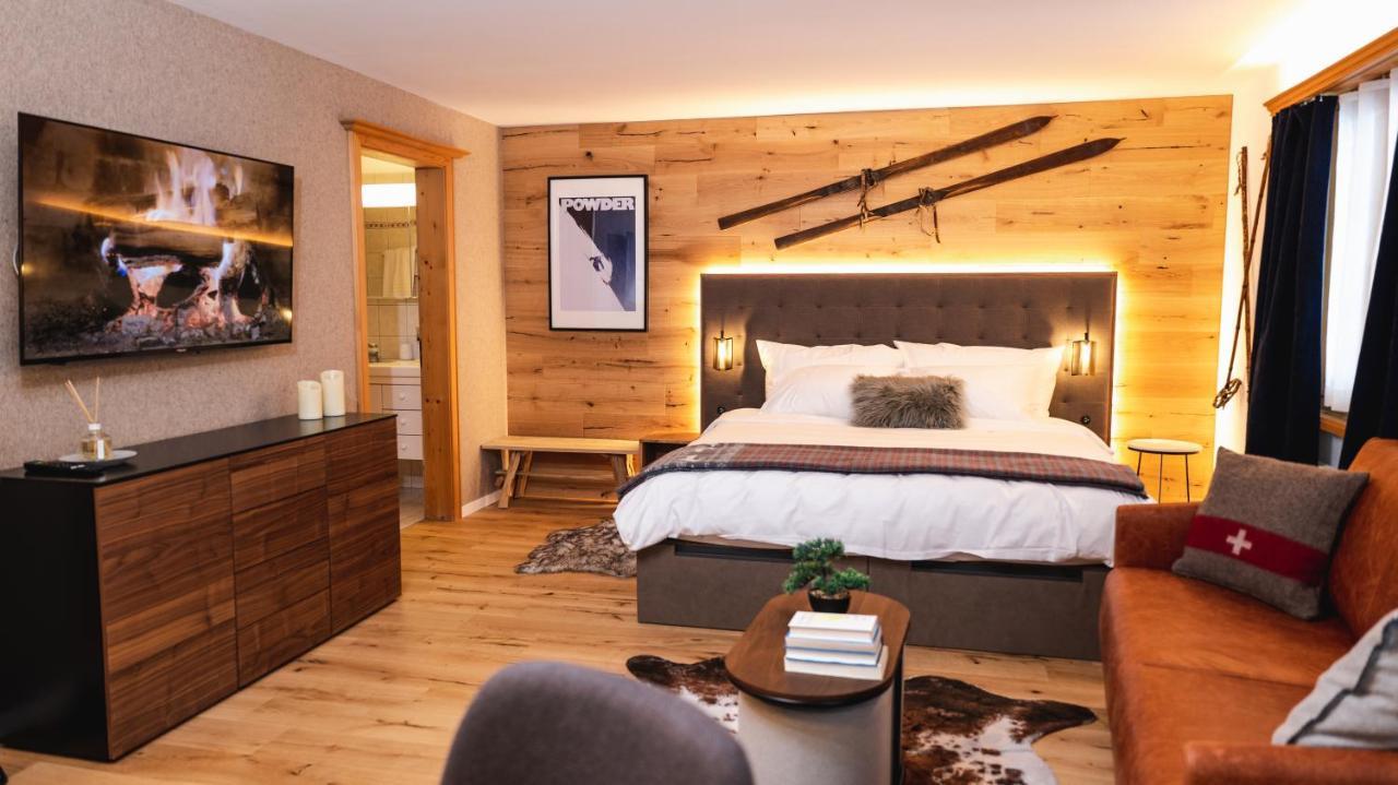 Wunderstay Alpine 3 Chic Studio Central Location Klosters Exteriér fotografie